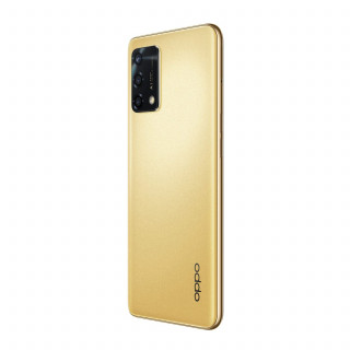 oppo f19s glowing gold 128 gb 5000 mah